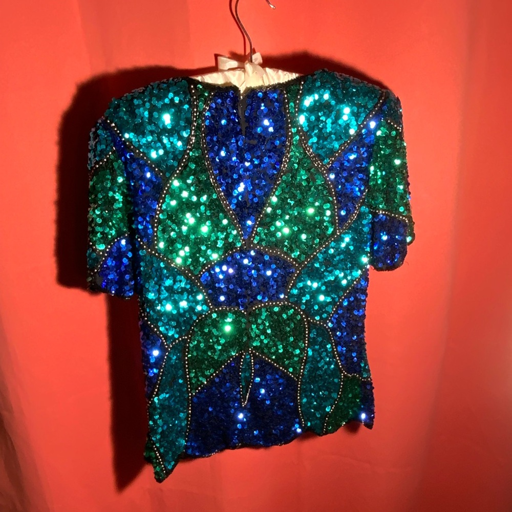 Vintage Papell Boutique Evening Dress Top
